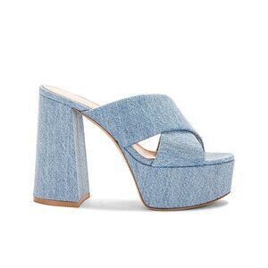 Gianvito Rossi Sheridan Mule - 110 Denim